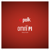 Polk Omni P1 Handbuch