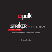 Polk striker pro hitman Handbuch