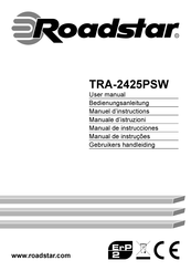 Roadstar TRA-2425PSW Bedienungsanleitung