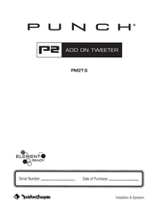 Rockford Fosgate PUNCH P2 serie Anleitung