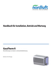Nordluft GasaTherm R40 C Handbuch Für Installation, Betrieb Und Wartung