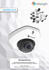 Milesight ISIS-MS-C 73 Serie Montageanleitung