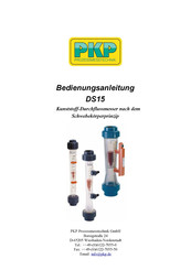 Pkp DS15 Bedienungsanleitung