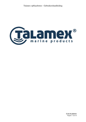 TALAMEX TLX350 Handbuch