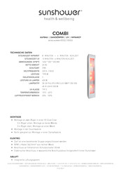 Sunshower COMBI Montage