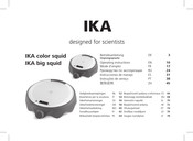 IKA big squid Betriebsanleitung