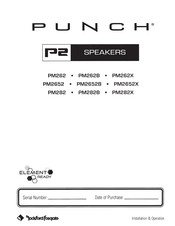Rockford Fosgate PUNCH P2 serie Handbuch