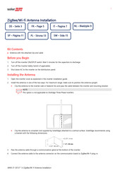 SolarEdge ZigBee Kit Installationsanleitung