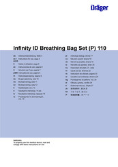 Dräger Infinity ID Breathing Bag Set P 110 Gebrauchsanweisung