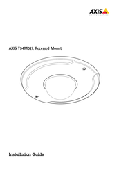 Axis T94M02L Installationsanleitung