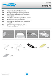 Whispbar K1017W Fitting Kit Montageanleitung