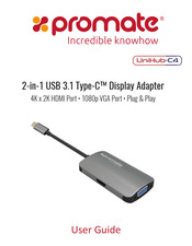 Promate UniHub-C4 Handbuch