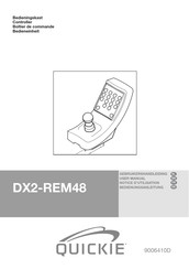 Sunrise Medical Quickie DX2-REM48 Bedienungsanleitung