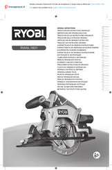 Ryobi RWSL1801 Originalanleitung