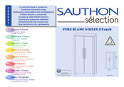 SAUTHON selection PURE BLANC & SILEX GX191B Bedienungsanleitung