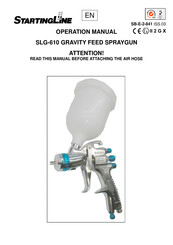 StartingLine SLG-610 Bedienungsanleitung