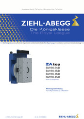ZIEHL-ABEGG ZAtop SM180.24/B Montageanleitung