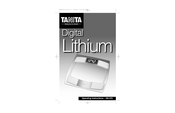 Tanita Digital Lithium HD-370 Bedienungsanleitung