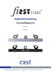 Cast fiRSTstage LT2-p Originalbetriebsanleitung