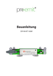 pro-emit DIY-M-KIT 100W Bauanleitung