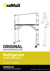 Craftfull Multigerüst CF-103A Aluminium Original Bedienungsanleitung