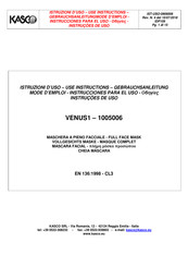 Kasco VENUS1 Gebrauchsanleitung