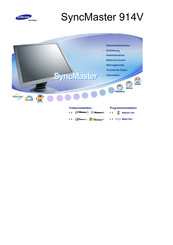 Samsung SyncMaster 914V Handbuch