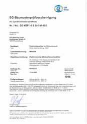 DZG Metering WH4209 Handbuch