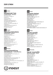 Indesit DSR 57M94 Gebrauchsanleitung