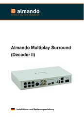 Almando Multiplay Surround Decoder II Installations- Und Bedienungsanleitung