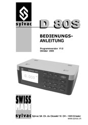 sylvac D80S Bedienungsanleitung