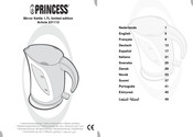 Princess 231113 Bedienungsanleitung