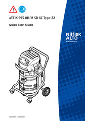 Nilfisk-ALTO ATTIX 995-0H/M SD XC Type 22 Kurzanleitung