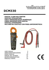 Velleman DCM330 Bedienungsanleitung