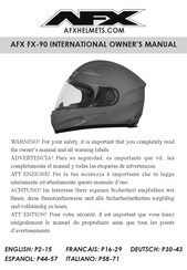 AFX FX-90 Handbuch