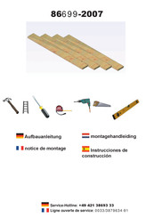 Habitat 86699-2007 Aufbauanleitung