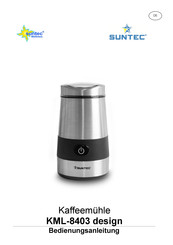 SUNTEC KML-8403 design Bedienungsanleitung