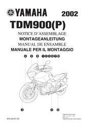 Yamaha 2002 TDM900 Montageanleitung