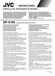 JVC SP-X103 Bedienungsanleitung