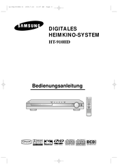 Samsung HT-910HD Bedienungsanleitung