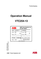 ABB VTC254-13 Handbuch