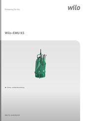 Wilo Wilo-EMU KS Einbau- Und Betriebsanleitung
