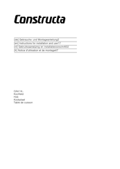 CONSTRUCTA CA4.14 Serie Gebrauchs- Und Montageanleitung