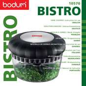 Bodum BISTRO 10570 Gebrauchsanweisung