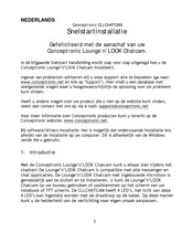Conceptronic CLLCHATCAM Schnellinstallationsanleitung