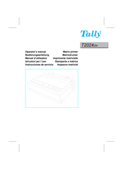 Tally T2024/24 Bedienungsanleitung