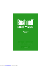 Bushnell Prowler 26-2024W Bedienungsanleitung