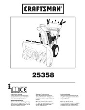 Craftsman 25358 Anleitungshandbuch
