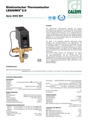 Caleffi LEGIOMIX 2.0 Bedienungsanleitung