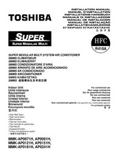 Toshiba MMK-AP0091H Installations-Handbuch